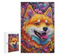 Rompecabezas para Adultos 1000 PCS Colorful Fox Portrait -9 Rompecabezas para Adolescentes Juego De Ingenio Carrera De Velocidad De Manos Regalos De Cumpleaños Y Únicos 1000 PCS