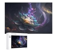 Rompecabezas para Adultos 1000 PCS Cosmic Bloom Rompecabezas para Adolescentes Juego De Ingenio Carrera De Velocidad De Manos Regalos De Cumpleaños Y Únicos 1000 PCS