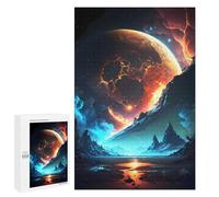 Rompecabezas para Adultos 1000 PCS Dark Matter Planetary Rompecabezas para Adultos Juegos Relajantes Mejora La Memoria Cumpleaños Y Navidad 1000 PCS