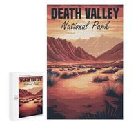 Rompecabezas para Adultos 1000 PCS Death Valley National Park Rompecabezas para Adultos Juego De Ingenio Desafío Difícil 1000 PCS