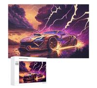 Rompecabezas para Adultos 1000 PCS Electric Storm Speedster -1 Rompecabezas para Adultos Juegos Relajantes Regalo De Cumpleaños Gran Regalo para Jugar 1000 PCS