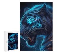 Rompecabezas para Adultos 1000 PCS Electric Tiger Roar -5 Rompecabezas para Adultos Juguete Decoración De Pared Regalos para Mujeres Gran Regalo para Juegos 1000 PCS
