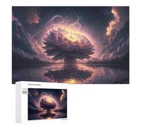 Rompecabezas para Adultos 1000 PCS Enchanted Lotus Pond -1 Rompecabezas para Adultos Juegos Relajantes Decoración De Pared Regalos para Amigos Y Familiares 1000 PCS