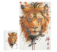 Rompecabezas para Adultos 1000 PCS Eyes of The Tiger Rompecabezas para Adultos Juegos Relajantes Mejora La Memoria Cumpleaños Y Navidad 1000 PCS