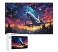 Rompecabezas para Adultos 1000 PCS Fantasy Flight Cosmic Journey -2 Rompecabezas para Adultos Juego Familiar Regalos para Mujeres Regalo De Cumpleaños, Regalos, 1000 PCS