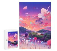 Rompecabezas para Adultos 1000 PCS Fantasy Garden Journey -1 Rompecabezas para Adultos Juego De Ingenio Decoración Perfecta Cumpleaños Y Navidad 1000 PCS