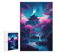 Rompecabezas para Adultos 1000 PCS Fantasy Neon Rompecabezas para Adultos Juegos Familiares Corte De Precisión Cumpleaños Y Navidad 1000 PCS
