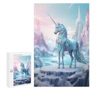 Rompecabezas para Adultos 1000 PCS Frozen Unicorn Rompecabezas para Adolescentes Juego De Ingenio Análisis Y Lógica 1000 PCS