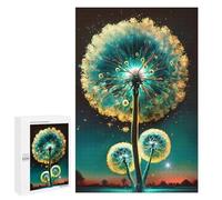 Rompecabezas para Adultos 1000 PCS Glowing Dandelion Tree Rompecabezas para Adultos Juguete Decoración De Pared Regalos para Mujeres Gran Regalo para Juegos 1000 PCS