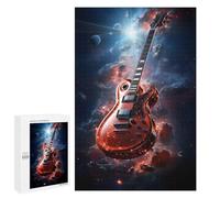 Rompecabezas para Adultos 1000 PCS Guitar in Space Rompecabezas para Adultos Juegos Relajantes Análisis Y Lógica Cumpleaños Y Navidad 1000 PCS