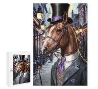 Rompecabezas para Adultos 1000 PCS Horse British Rompecabezas para Adultos Juego Práctico Mejora La Memoria Regalos para Amigos Y Familiares 1000 PCS