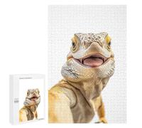 Rompecabezas para Adultos 1000 PCS Iguana Selfie Rompecabezas para Adolescentes Juego De Ingenio Análisis Y Lógica 1000 PCS