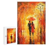 Rompecabezas para Adultos 1000 PCS In The Evening Together Rompecabezas para Adultos Juegos Relajantes Mejora La Memoria Difícil Y Desafiante 1000 PCS