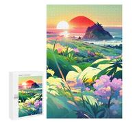 Rompecabezas para Adultos 1000 PCS Island Sunset Paradise -1 Rompecabezas para Adultos Juguete Decoración De Pared Regalos para Mujeres Gran Regalo para Juegos 1000 PCS
