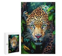 Rompecabezas para adultos 1000 PCS Jaguar en The Jungle-6 Puzzles Para Adolescentes Juegos de Relajación Análisis Y Lógica Regalos de Navidad y Cumpleaños 1000 PCS
