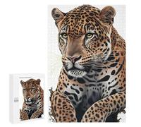 Rompecabezas para Adultos 1000 PCS Jaguar Painting Animal Rompecabezas para Adultos Juegos Relajantes Difícil Regalos para Amigos Y Familiares 1000 PCS