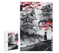 Rompecabezas para Adultos 1000 PCS Japanese Traveler Ink Wash Rompecabezas para Adultos Juegos Familiares Corte De Precisión Cumpleaños Y Navidad 1000 PCS