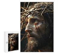 Rompecabezas para Adultos 1000 PCS Jesus Is Alive Rompecabezas Juegos Relajantes Análisis Y Lógica Cumpleaños Y Navidad 1000 PCS