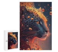 Rompecabezas para Adultos 1000 PCS Leopard Cheetah Jaguars Rompecabezas para Adultos Juegos Relajantes Difícil Regalos para Amigos Y Familiares 1000 PCS