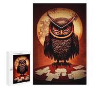 Rompecabezas para Adultos 1000 PCS Lucky Owl Painting Rompecabezas para Adolescentes Juegos Familiares Difícil Difícil 1000 PCS