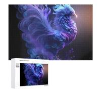Rompecabezas para Adultos 1000 PCS Magical Phoenix Artwork Rompecabezas para Adultos Juego De Ingenio Decoración Perfecta Cumpleaños Y Navidad 1000 PCS