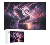 Rompecabezas para Adultos 1000 PCS Magical Phoenix Rising Rompecabezas para Adultos Juguetes Antiestrés Análisis Y Lógica Regalo De Cumpleaños, Regalos, 1000 PCS