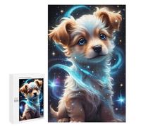 Rompecabezas para Adultos 1000 PCS Magical Puppy in Space Rompecabezas para Adultos Juguete Decoración De Pared Regalos para Mujeres Gran Regalo para Juegos 1000 PCS