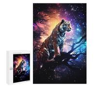 Rompecabezas para Adultos 1000 PCS Magical Tiger Forest Rompecabezas para Adultos Juguete Decoración De Pared Regalos para Mujeres Gran Regalo para Juegos 1000 PCS
