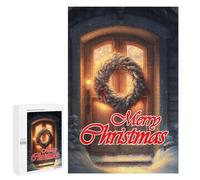 Rompecabezas para Adultos 1000 PCS Merry Christmas Rompecabezas para Adultos Juegos Familiares Corte De Precisión Cumpleaños Y Navidad 1000 PCS