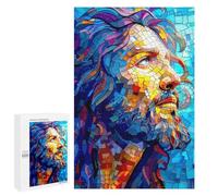 Rompecabezas para Adultos 1000 PCS Mosaic Portrait of A Man Rompecabezas para Adolescentes Juego De Ingenio Análisis Y Lógica 1000 PCS