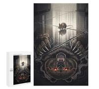 Rompecabezas para Adultos 1000 PCS Mouse and Bear Reflection Rompecabezas para Adultos Juego De Ingenio Desafío Difícil 1000 PCS