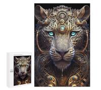 Rompecabezas para Adultos 1000 PCS Mystical God Leopard Rompecabezas para Adolescentes Juego De Ingenio Análisis Y Lógica 1000 PCS