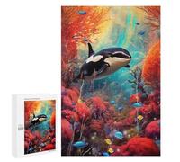 Rompecabezas para Adultos 1000 PCS Orca Rompecabezas para Adultos Juego Práctico Mejora La Memoria Regalos para Amigos Y Familiares 1000 PCS