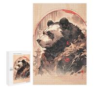 Rompecabezas para Adultos 1000 PCS Panda Bear Rompecabezas para Adultos Juegos Familiares Decoración del Hogar Regalos para Amigos Y Familiares 1000 PCS