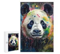 Rompecabezas para Adultos 1000 PCS Panda Painting Rompecabezas para Adultos Juego Familiar Regalos para Mujeres Regalo De Cumpleaños, Regalos, 1000 PCS