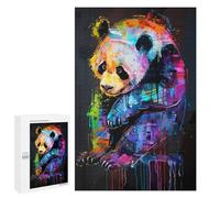 Rompecabezas para Adultos 1000 PCS Panda Popart Painting Rompecabezas para Adolescentes Juego De Ingenio Análisis Y Lógica 1000 PCS