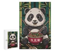 Rompecabezas para Adultos 1000 PCS Panda Ramen Food Rompecabezas para Adolescentes Juego De Ingenio Análisis Y Lógica 1000 PCS