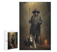 Rompecabezas para Adultos 1000 PCS Papa Legba Spirit Rompecabezas para Adultos Juegos Relajantes Difícil Regalos para Amigos Y Familiares 1000 PCS