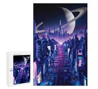 Rompecabezas para Adultos 1000 PCS Phantom Night City Rompecabezas para Adultos Juegos Relajantes Regalo De Cumpleaños Gran Regalo para Jugar 1000 PCS