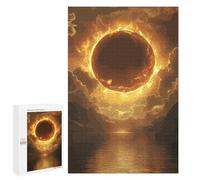 Rompecabezas para Adultos 1000 PCS Planet Fire Rompecabezas para Adultos Juegos Familiares Decoración del Hogar Regalos para Amigos Y Familiares 1000 PCS