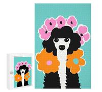 Rompecabezas para Adultos 1000 PCS Poodle Dog Nature Lover Rompecabezas para Adultos Juegos Familiares Pero Divertidos Y Humorísticos Difíciles Y Desafiantes 1000 PCS