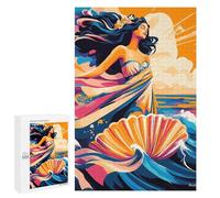 Rompecabezas para Adultos 1000 PCS Pop Art Vision of The Birth of Venus Rompecabezas para Adultos Juego De Ingenio Desafío Difícil 1000 PCS