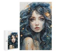 Rompecabezas para Adultos 1000 PCS Portrait of The Starry Sky Rompecabezas para Adolescentes Juego De Ingenio Análisis Y Lógica 1000 PCS