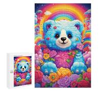 Rompecabezas para Adultos 1000 PCS Rainbow Panda Paradise Rompecabezas para Adultos Juegos Divertidos Pero Regalos Divertidos Y Humorísticos para Amigos Y Familiares 1000 PCS