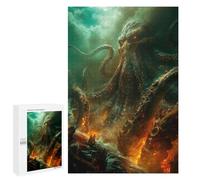 Rompecabezas para Adultos 1000 PCS Release The Kraken Rompecabezas para Adolescentes Juego De Ingenio Análisis Y Lógica 1000 PCS