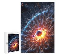 Rompecabezas para Adultos 1000 PCS Rompecabezas Cosmic Explosion Rompecabezas para Adultos Juguete Decoración De Pared Aliviador del Estrés Difícil Y Desafiante 1000 PCS