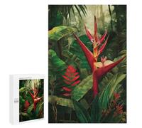 Rompecabezas para Adultos 1000 PCS Rompecabezas Jungle Bird of Paradise Rompecabezas para Adultos Juguetes Antiestrés Análisis Y Lógica Cumpleaños 1000 PCS