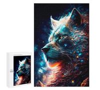 Rompecabezas para Adultos 1000 PCS Rompecabezas Leon Spacial Rompecabezas para Adultos Juguete Decoración De Pared Aliviador del Estrés Difícil Y Desafiante 1000 PCS