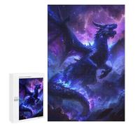 Rompecabezas para Adultos 1000 PCS Rompecabezas Lightning Dragon Rompecabezas para Adultos Juguete Decoración De Pared Aliviador del Estrés Difícil Y Desafiante 1000 PCS