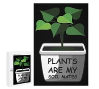 Rompecabezas para Adultos 1000 PCS Rompecabezas Soil Mates Farmer Or Garde Rompecabezas para Adultos Juego Familiar Regalos para Mujeres para Cumpleaños, Navidad 1000 PCS